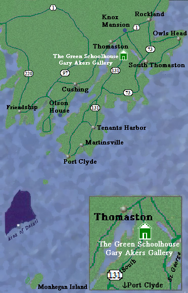 The Green Schoolhouse Map